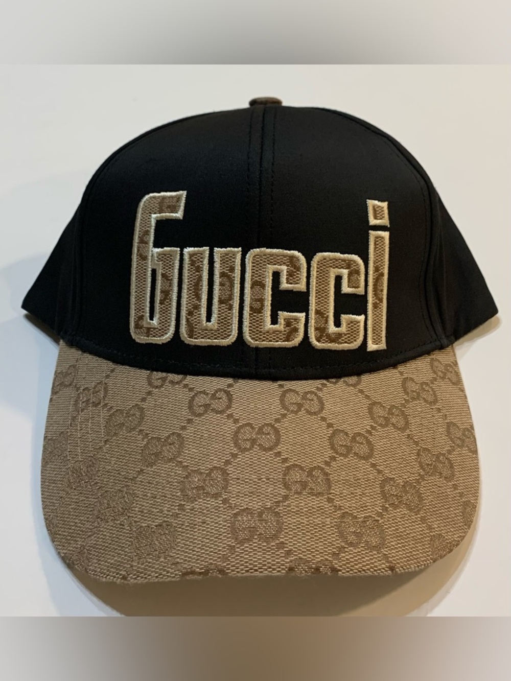 Black Gucci GG Hat